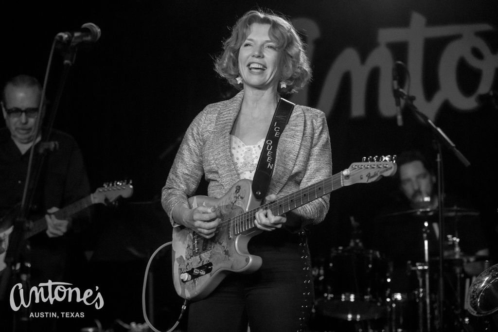 Wishing a very happy birthday to our friend, Sue Foley! Photo by Arnold Wells. 