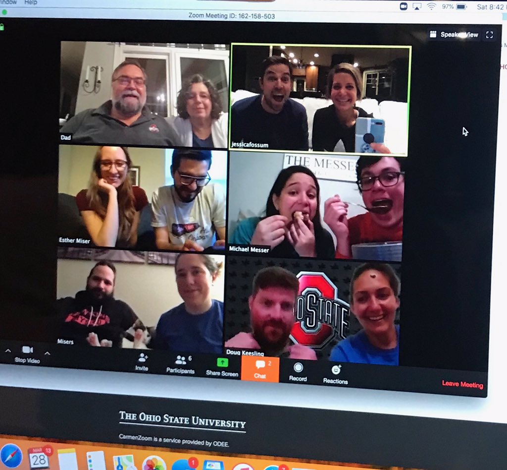 drmiser's tweet image. To ease the burden of social distancing, our family (Denver to St Louis to Chicago to Rochester NY) had a wonderful night of fellowship and playing QuipLash.  It was if we were all in our family room together.  Love the technology that keeps us together!