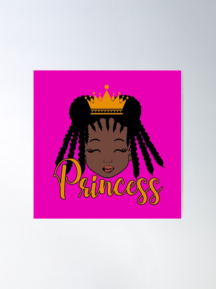 'African American Black Baby Girl Princess' Poster by Kenique on #Redbubble rdbl.co/2OO9rD7 #bykenique #blackgirls #africanamericangirls #giftsforblackgirls #blackgirlmagic #giftsforafricanamericangirls #mccallacoulture #blackprincess #africanamericanprincess