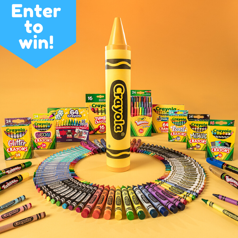 National Crayon Day is March 31 and to celebrate we are giving 5 lucky fans the Ultimate Crayola Crayon Prize Pack! Enter NOW for your chance to WIN! 🖍️
crayo.la/crayonday20
