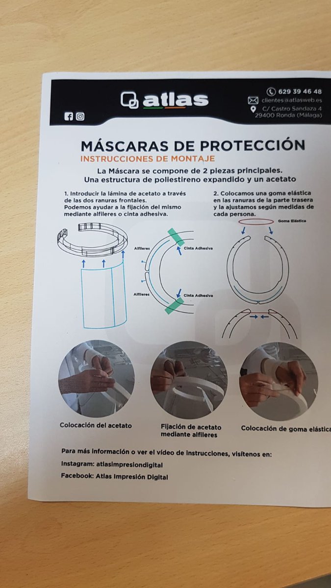 EsteponaLocal's tweet photo. Actualización de la donación de 100 máscaras protectoras realizadas por la gestión de un compañero proveniente de Ronda. Todas las empresas que colaboraron son #topbuggy #atlaspublicidad #AscariHarman #mrwronda #construccionesmad #roycle https://t.co/Om036YyXsD