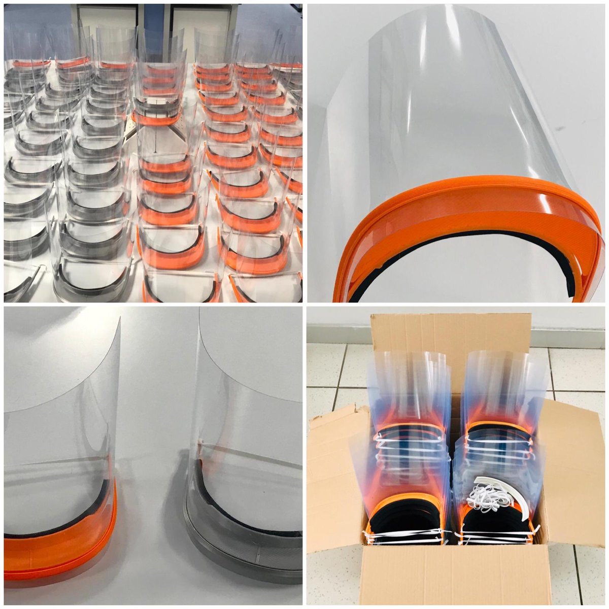 Our first batch of protective face masks is now complete, and has just been delivered to the Belfast Trust. These will provide protection to NHS workers caring for patients with COVID-19. We thank HD Finch Reprographics &amp; Sew N Sew Belfast for contributing key materials. #LoveQUB