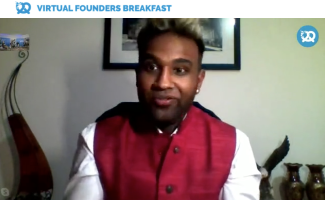 joaoaguiam's tweet photo. Fantastic @iamdanram sharing tips on how to adapt in a quickly changing world and how this is a great time for personal growth!
Incredible to see how @bitsandpretzels organized this virtual #foundersbreakfast in just 14 days, a perfect example of acting quickly and adapting! https://t.co/HNqwkb66vE