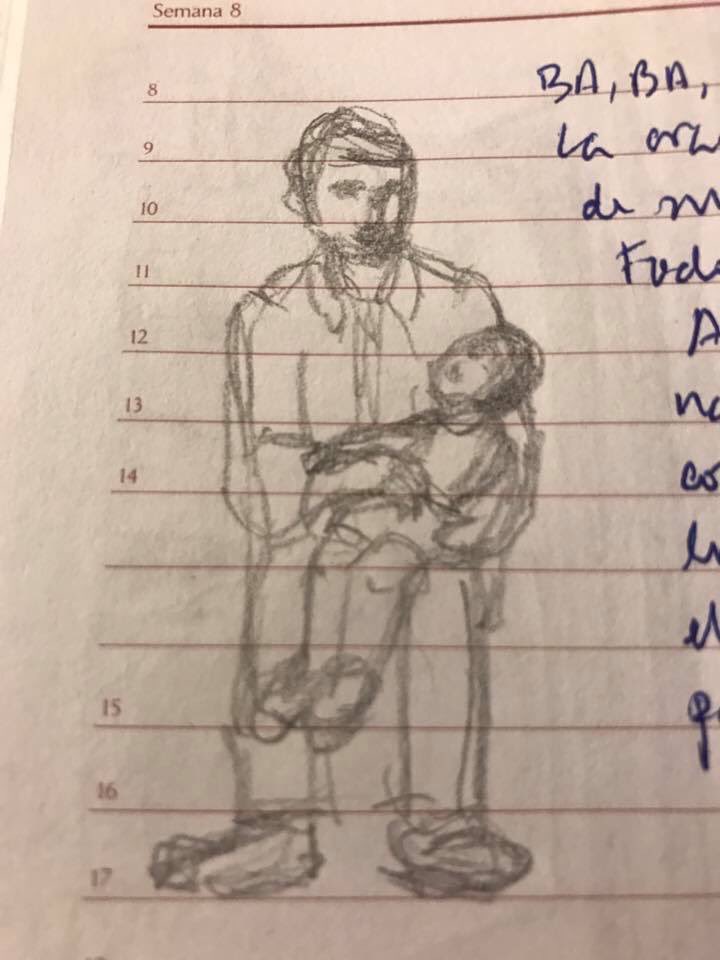 Francisco Aranguren Como Un Nino En Brazos De Su Padre Asi Era La Oracion De Jesus Abba Papa Es El Balbuceo De Un Bebe Balbucear No Hay Que Decir Nada No