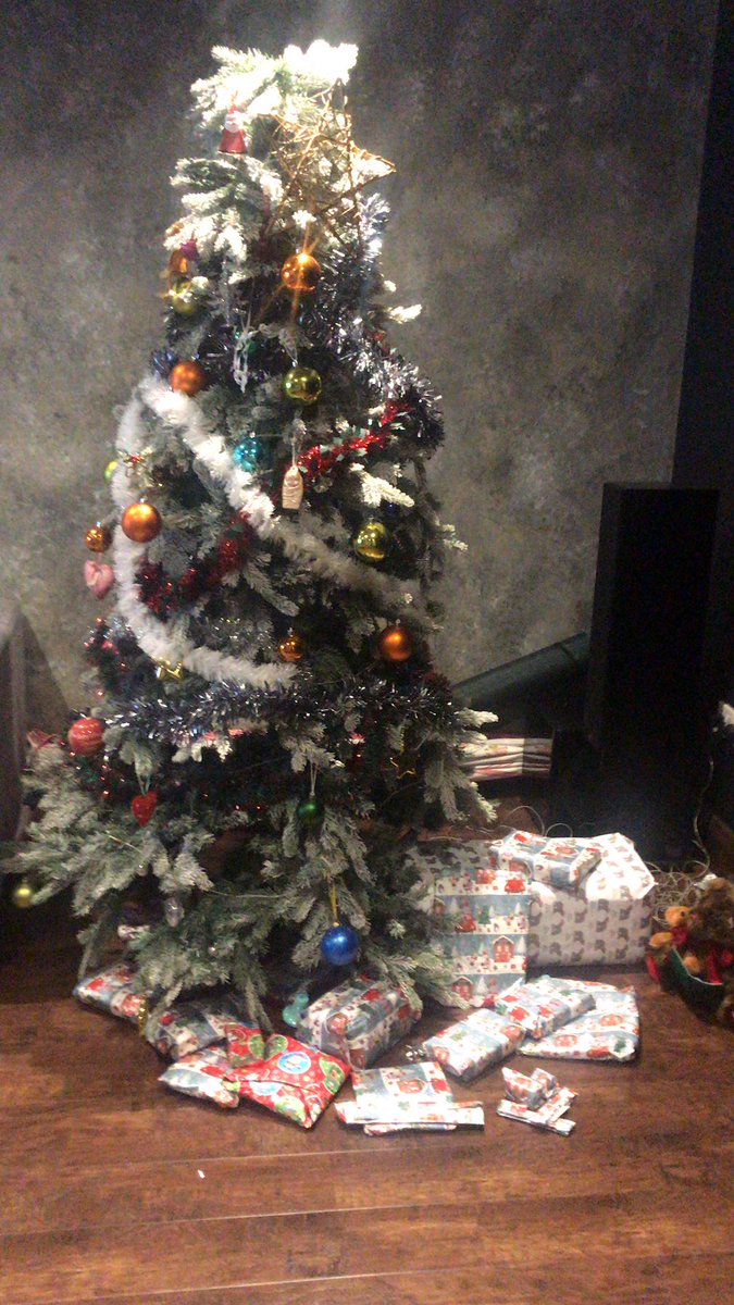 simonmardle's tweet photo. Decided to hold Christmas again today.  Just trying to cheer the kids up through these horrible times... https://t.co/K67Ysywn5w