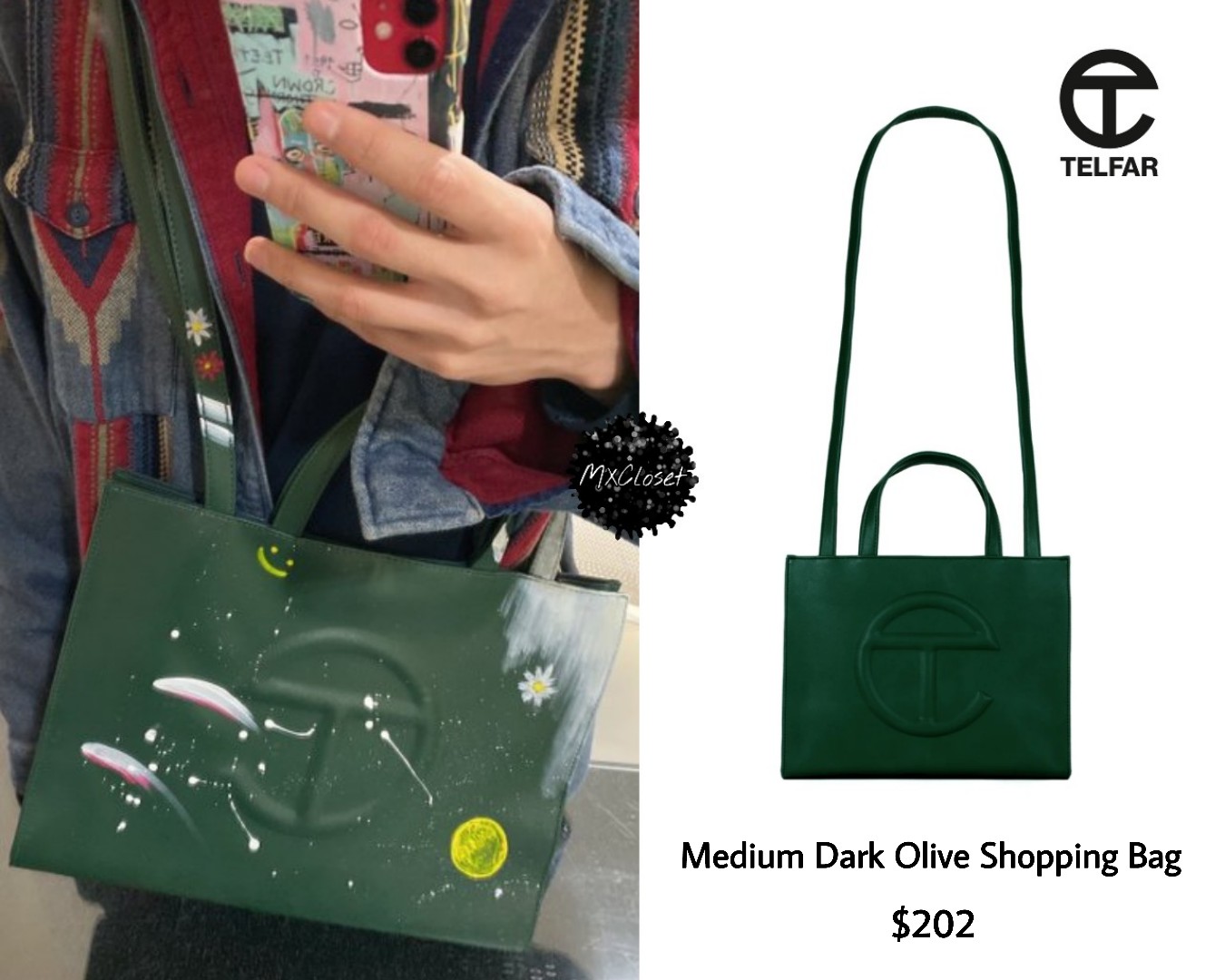 Telfar olive green sale