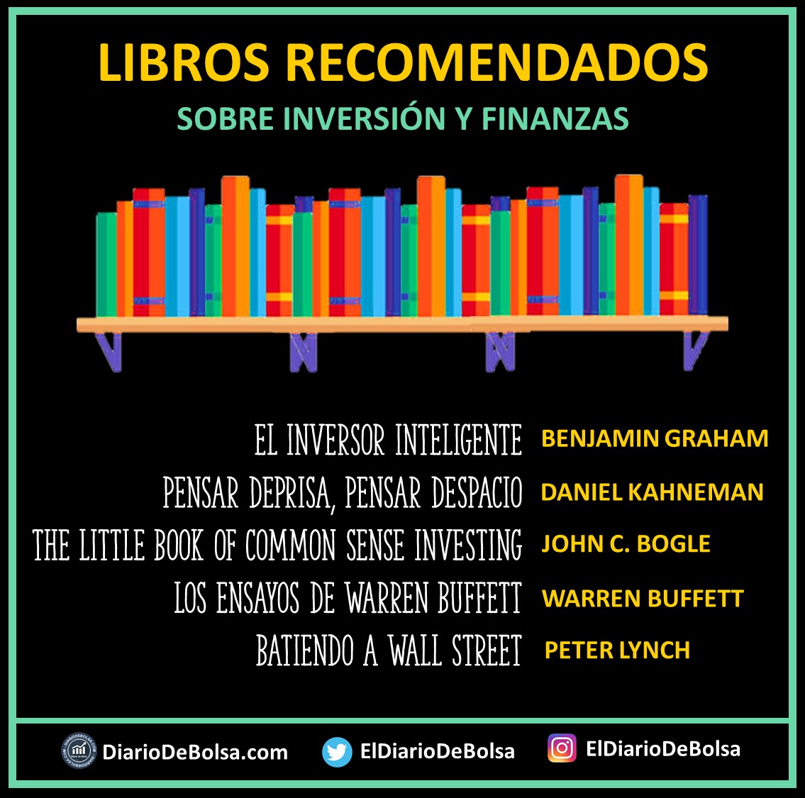ElDiarioDeBolsa's tweet image. Hace tiempo publiqué algunos de mis libros favoritos sobre bolsa e inversiones, hoy añado algunos más

Siguen los mínimos históricos en los Kindle:
Kindle Paperwhite de 8GB de 129,9€ a 99,9€ -&amp;gt; amzn.to/2xzW6Iv
Kindle con luz de 89,9€ a 64,9€ -&amp;gt; amzn.to/2xsRbsY