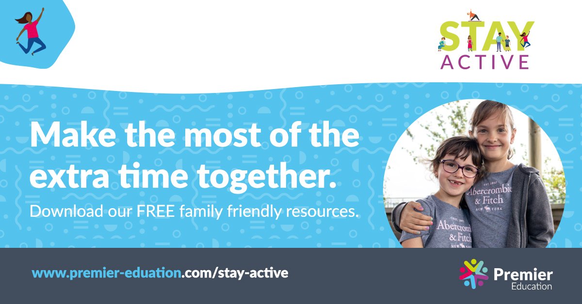 PremEducationUK's tweet photo. Let's embrace this time together and enjoy the extra family time. Let's appreciate what's really important. #familyiseverything 

#stayhome #flattenthecurve #covid19 #stayactive #freeresources #lookaftereachother https://t.co/eWGr90ovio
