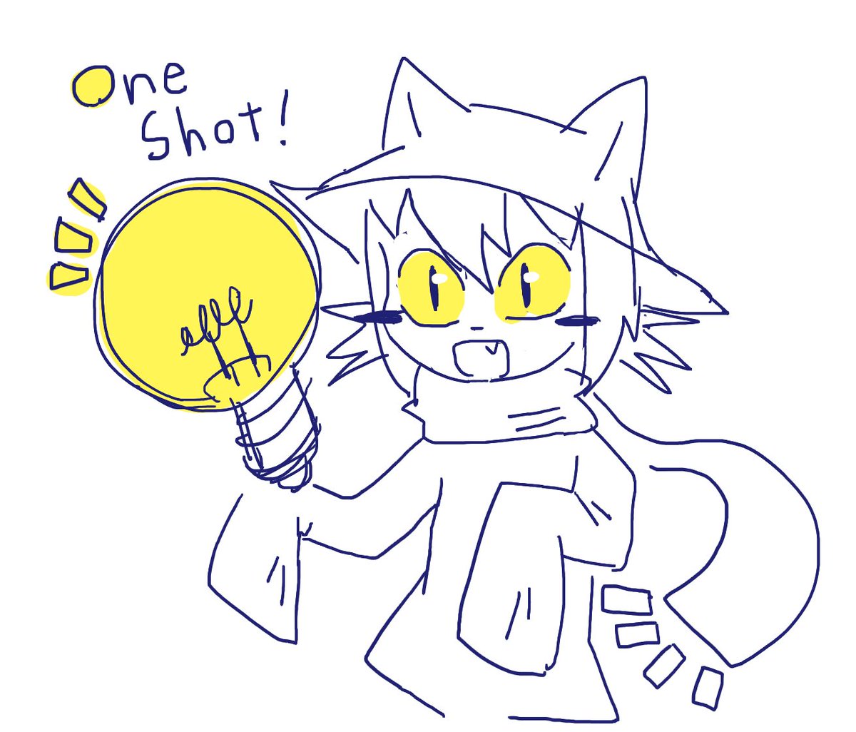 Oneshotクリア ニコを愛でるゲームだった Oneshot パセリ のイラスト