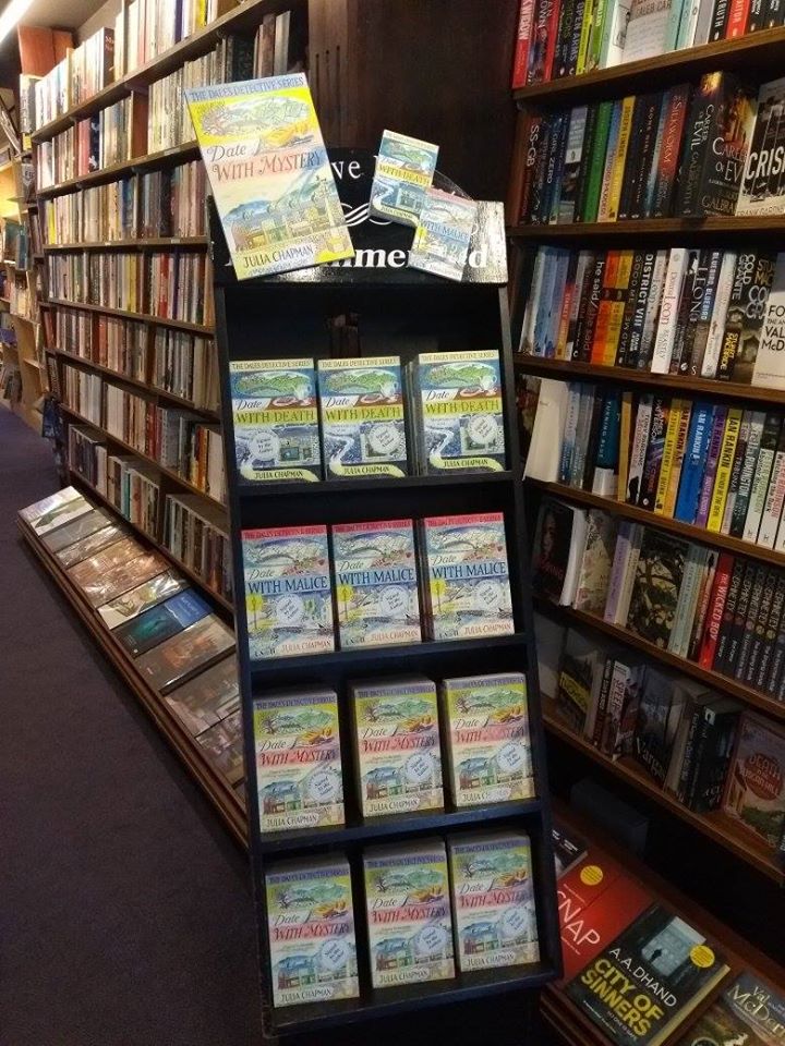 Day 9 and I'm staying fairly close to home with a big fat Thank You to  @GroveBookshop in Ilkley. They even built their own POS to display my booksThe team are still available for mail order so go on...give them a shout and  #BackABookshop