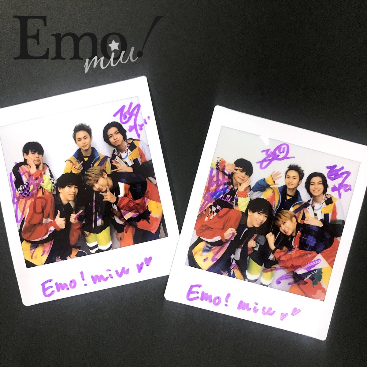 Emo!miu/エモミュー (@emo_miu) on Twitter photo \✨フォロー&RTプレゼント✨ /
#超特急「BULLET TRAIN ARENA TOUR 2019-2020 Revolución viva」Blu-rayインタビュー記念!直筆サイン入りチェキを【2名様】にプレゼント💜
応募方法は
①<a href="/Emo_miu/">Emo!miu/エモミュー</a> フォロー
②このツイートRT
〆切/4月26日
⏬詳細はこちら
emomiu.jp/news/16486/
#viva #Emomiu \✨フォロー&RTプレゼント✨ /
#超特急「BULLET TRAIN ARENA TOUR 2019-2020 Revolución viva」Blu-rayインタビュー記念!直筆サイン入りチェキを【2名様】にプレゼント💜
応募方法は
①<a href="/Emo_miu/">Emo!miu/エモミュー</a> フォロー
②このツイートRT
〆切/4月26日
⏬詳細はこちら
emomiu.jp/news/16486/
#viva #Emomiu