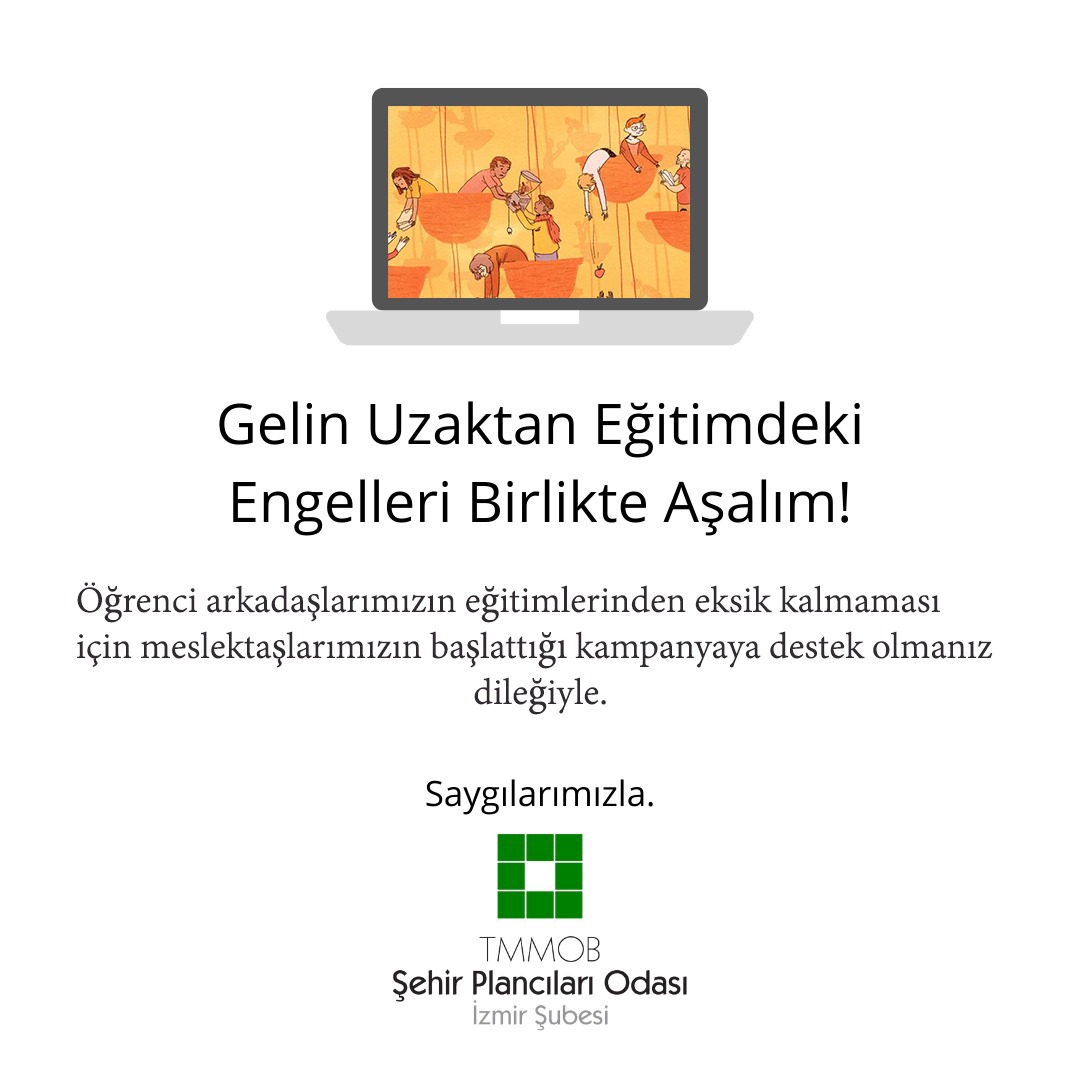Öğrenci arkadaşlarımızın egitimlerinden eksik kalmaması için meslektaşlarımızın başlattığı kampanyaya destek olmanız dilegiyle.
spo.org.tr/genel/bizden_d…