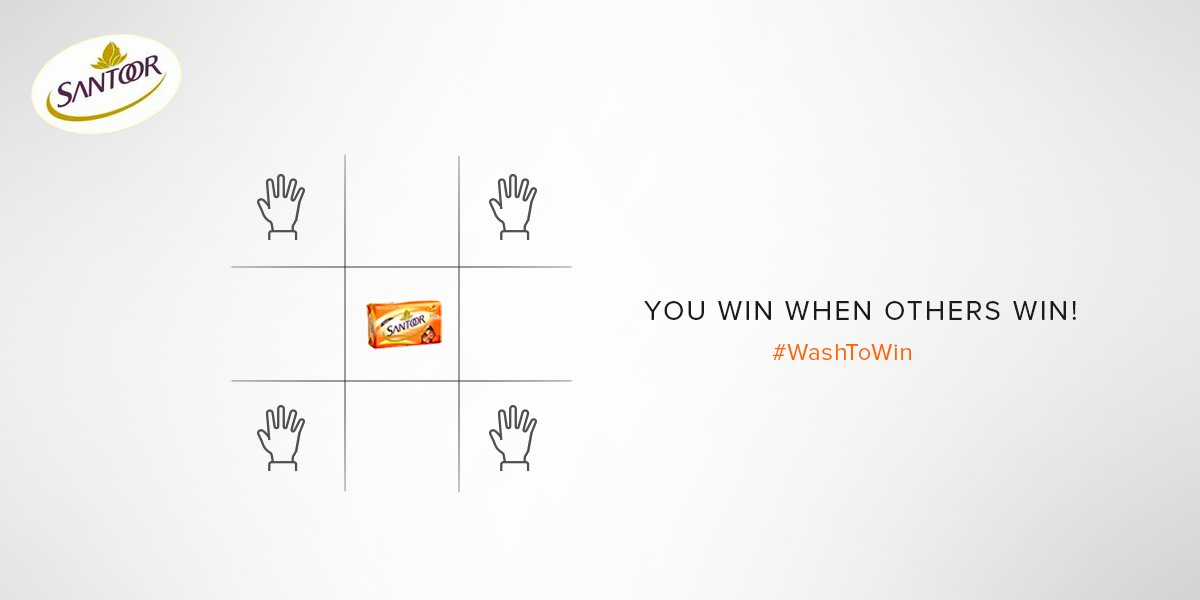It’s always a win-win when you keep yourself, and your family protected. Wash your hands for at least 20 seconds to prevent the spread of viruses and germs. Stay healthy and stay safe to prevent #COVID19 
#Santoorsoaps
#WashYourHands 
#SafeHands