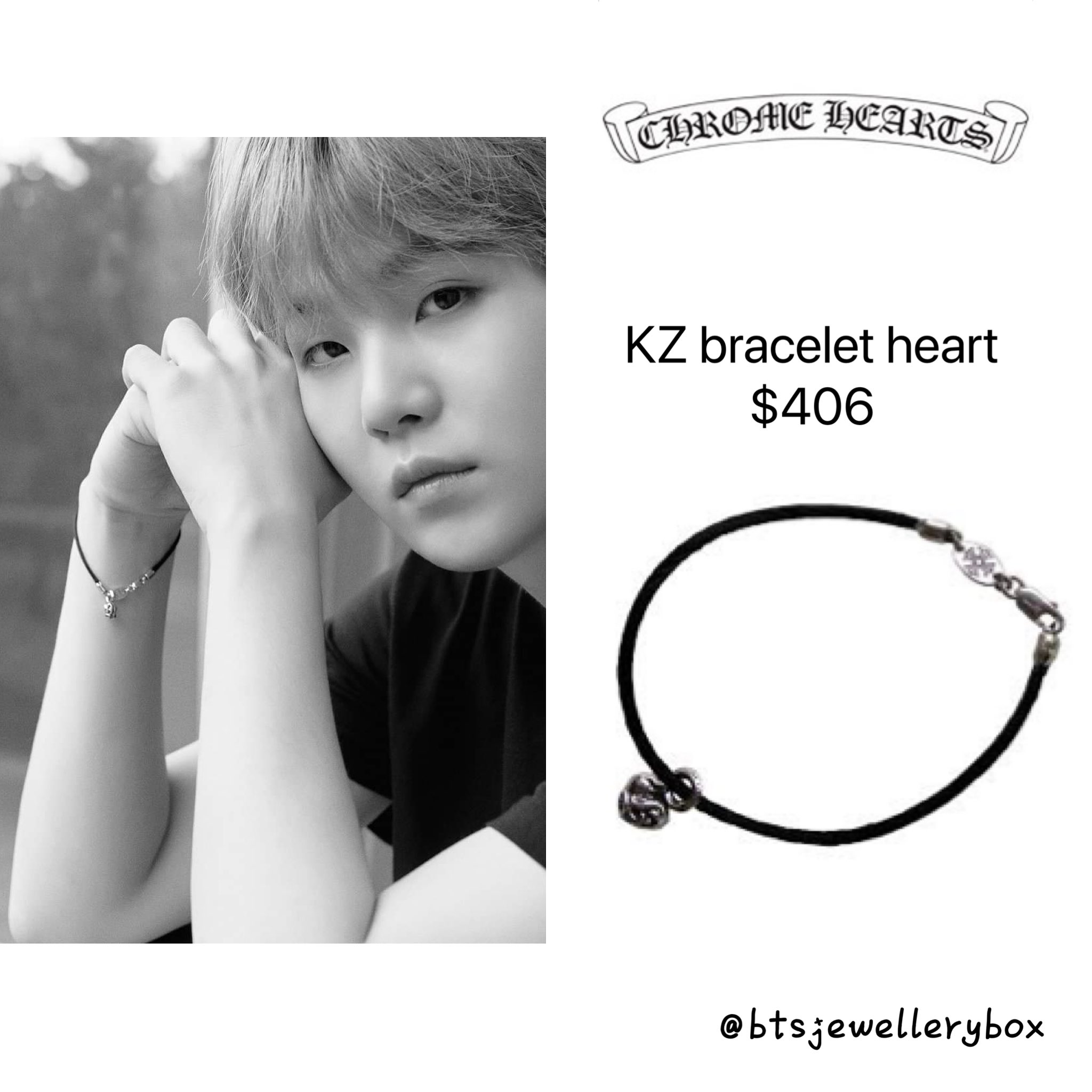 Buy BTS Fashion Inspired SUGA & Jimin Bracelets Online in India - Etsy