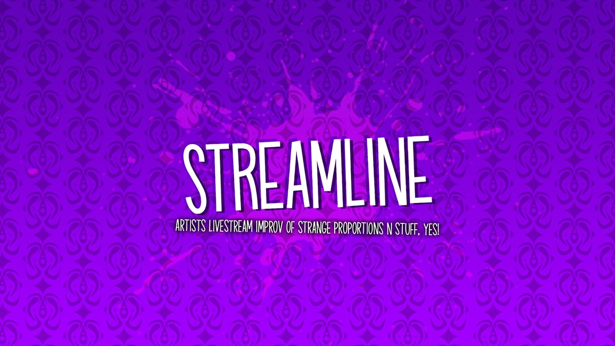 DAGamesOfficial's tweet image. Introducing &quot;Streamline&quot;. Our brand new Artist streams, aiming to collaborate artists in one singular stream where we riff, draw each others styles, take suggestions from the audience, talk about our art and animation, the works!

Starting next Sunday at 11pm +GMT UK time :D