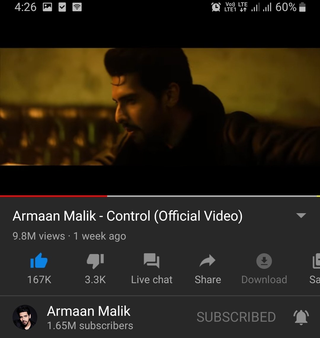 Roohi_Qureshi18's tweet image. It&apos;s 9.8M guys! Let&apos;s make it 10M soon and congratulate @ArmaanMalik22 on his live today.

#ControlStreamingParty 
@TeamArmaanians
