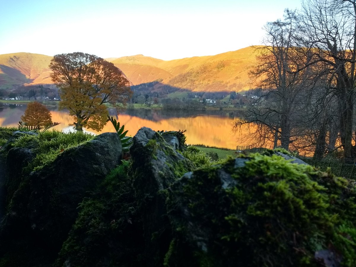Today's #virtualwalk Grasmere via Town End &amp; White Moss Common around the lake and back to the village for a pint <a href="/TweediesBar/">Tweedies Bar and Lodge</a> from early Nov last year.