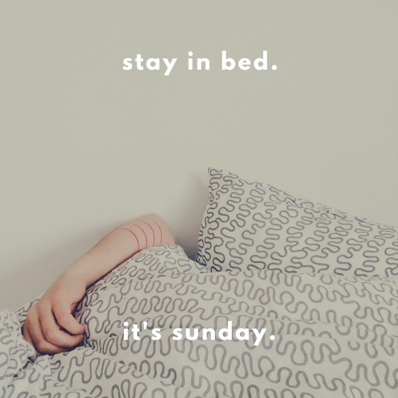 Enough said. What's your perfect Lazy Sunday in emojis? Mine is 
🌧️🐱☕🍩📖