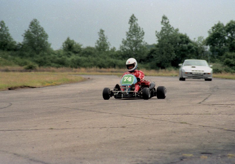 As a young snapper before I went all-in on rallycross Goodwood was a regular haunt. It was free and easy back then but I’m surprised at the mixture of traffic in these pics from a Lamborghini Club day in July 1984. #goodwood #bubblecar