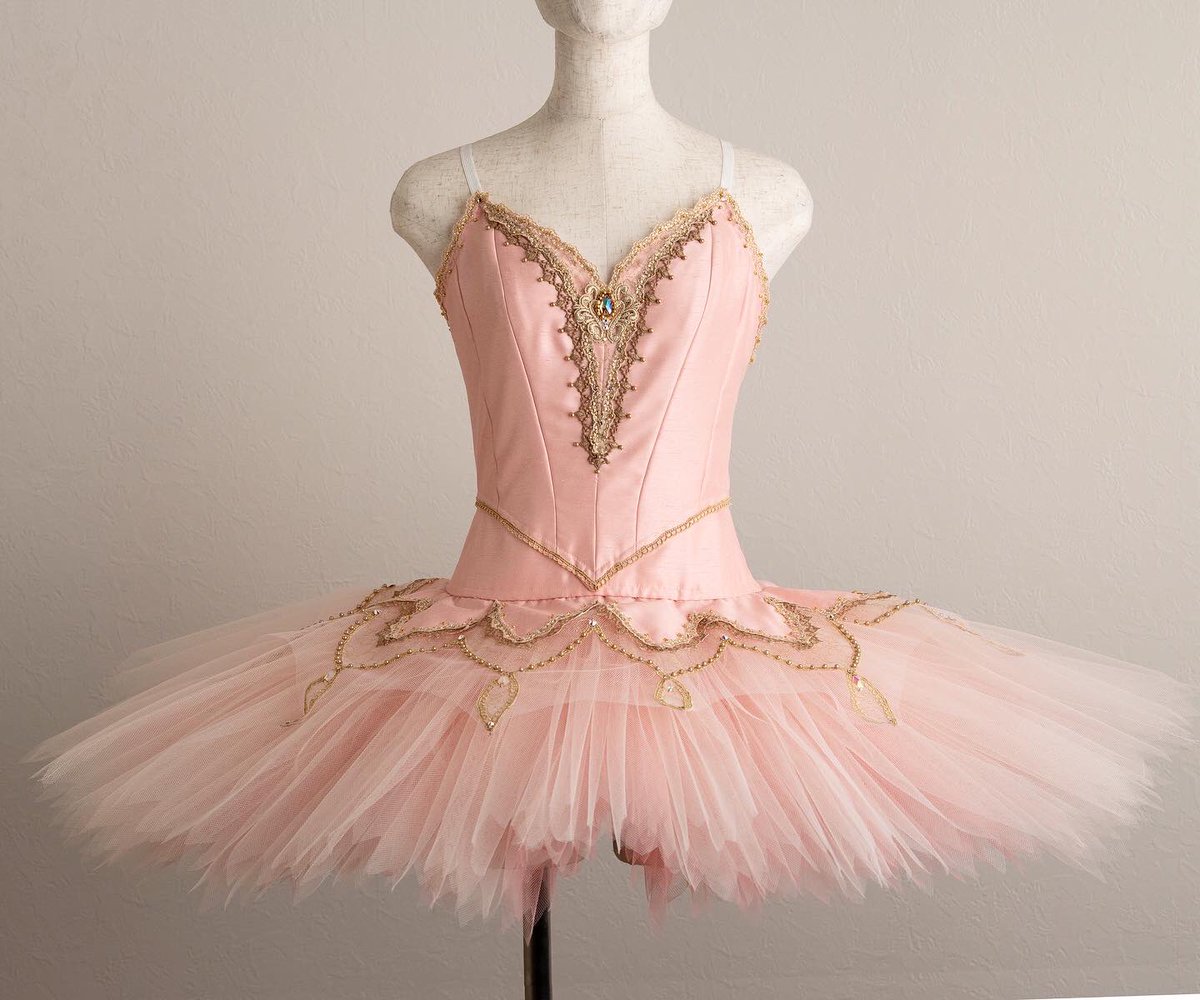 ピンクのバレエ用ドレス クラシックチュチュ、ローズアダジオ