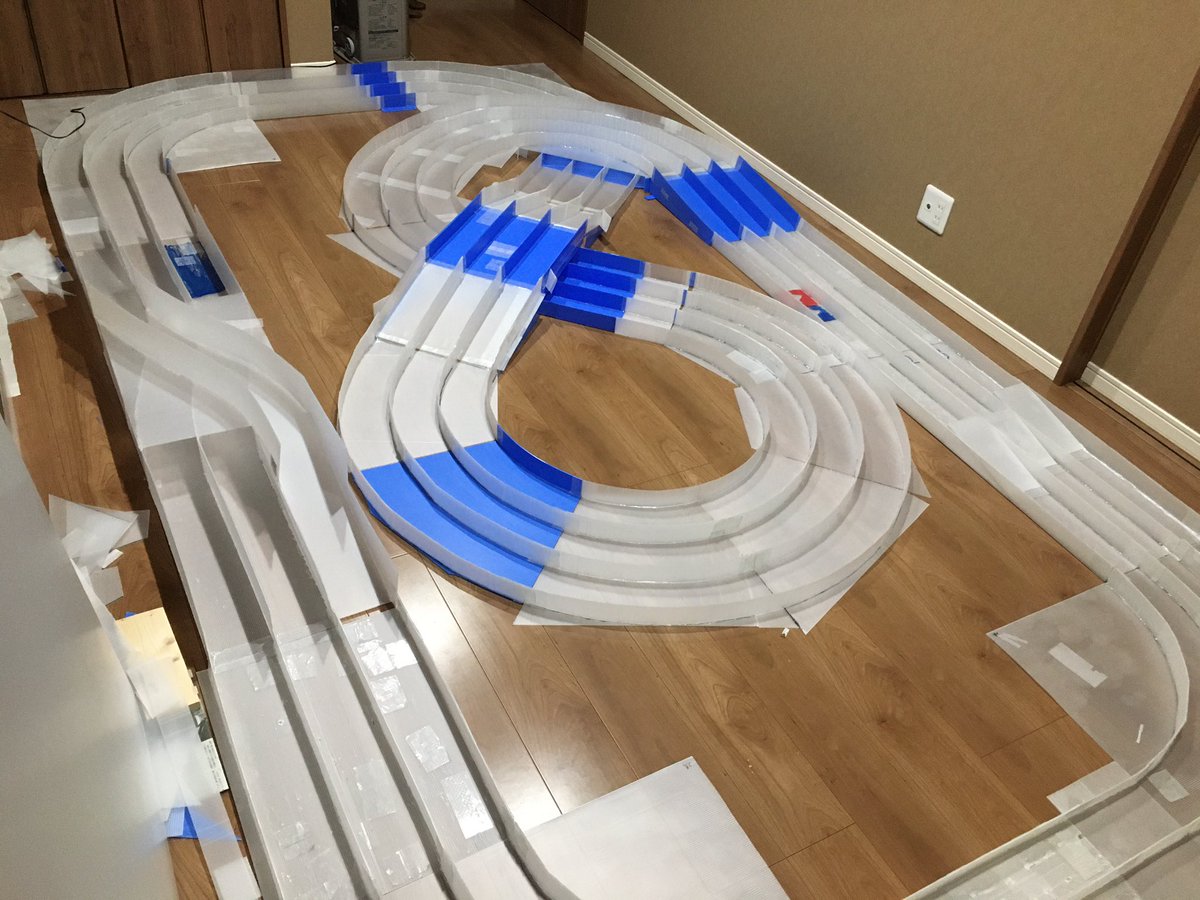 ミニ四駆 コース 自作