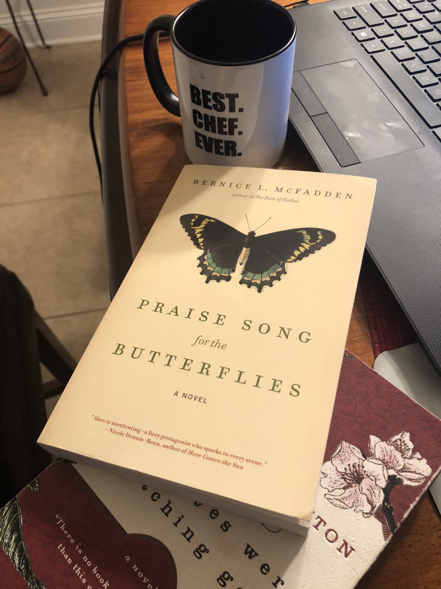 bukworm1906's tweet photo. @queenazsa I’m already loving it! #praisesongforthebutterflies #bernicemcfadden #quarantinedreading #goodreads https://t.co/avPg6EjvfE