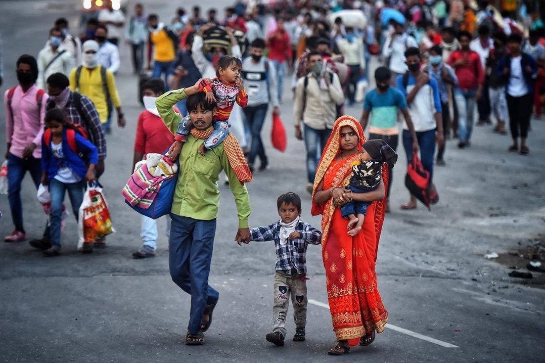 People cast out with their babies at their back with no direction home. Such a monumental tragedy playing out in all the cities of India. Esther Duflo and Abhijit Banerjee are scathing yet have constructive advice for the Modi Govt.  https://indianexpress.com/article/opinion/columns/india-lockdown-coronavirus-infection-abhijit-banerjee-esther-duflo-6336624/Photo:  @choudharyravi