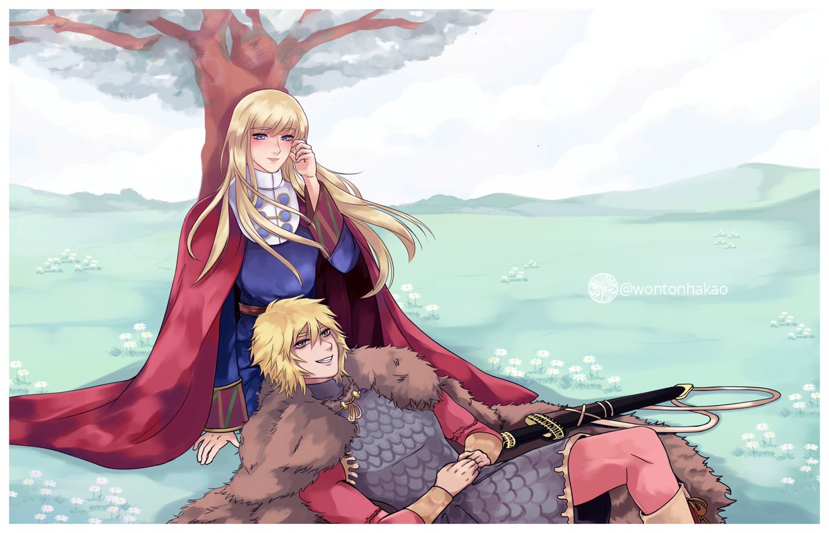 Wonton Postingonwrongaccounts Thornute Art Commission For Thecuriouscat99 クヌート ヴィンランド サガ クヌトル Vinland Saga Thornute