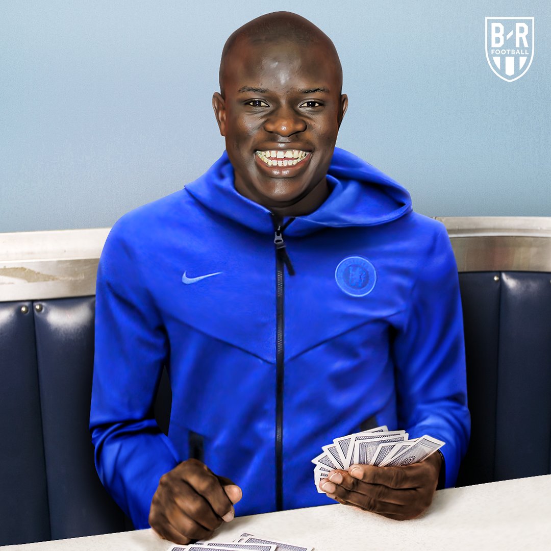 Happy 29th birthday to N'Golo Kante, probably still smiling even in is...