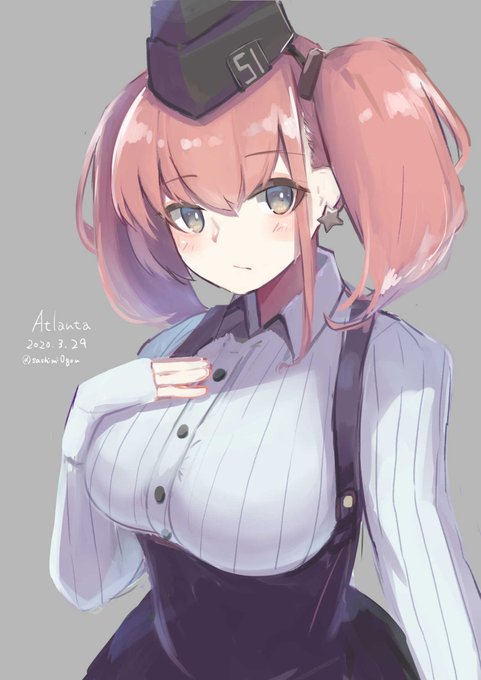 アトランタ(+10min)
#艦これ版深夜の真剣お絵描き60分一本勝負
#艦これ版真剣お絵描き60分一本勝負_20200329 