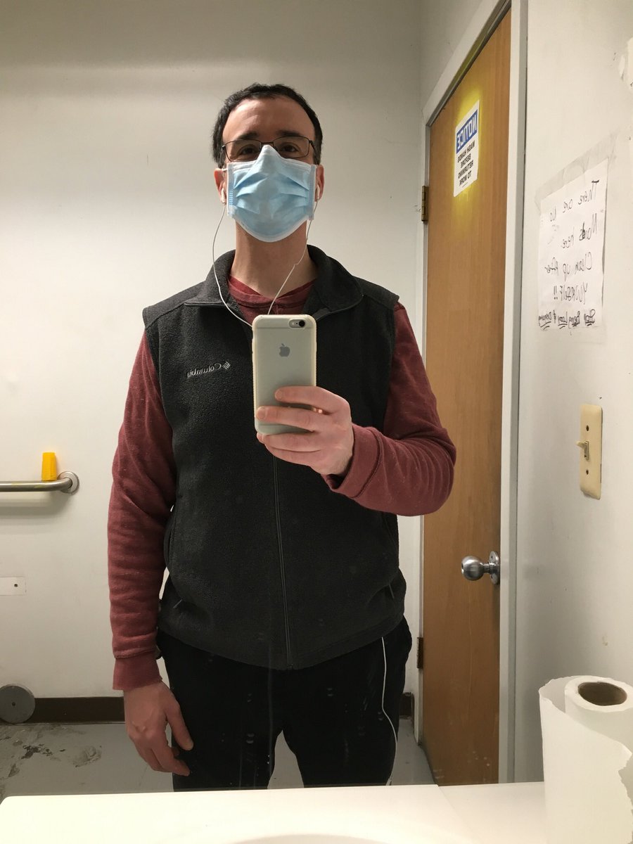 VinceC90's tweet photo. Precautions @ Work https://t.co/SZFxV0gyPR