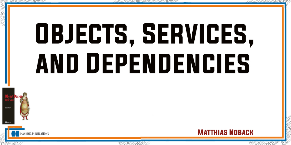 ManningBooks's tweet image. Learn the relevant aspects of instantiating a service, how to deal with its dependencies, what you can and can’t do inside its constructor.
An article by @matthiasnoback of Object Design Style Guide: mng.bz/AAQe #OOProgramming #programming #coding