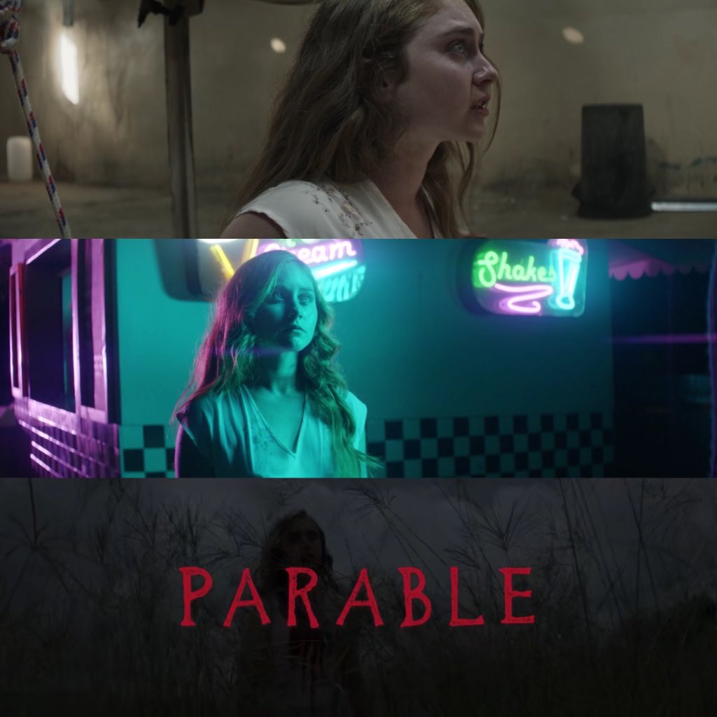 🎬 Parable
📆 31 March 2020
📺 <a href="/ShowmaxOnline/">Showmax South Africa</a> 

“While trying an extreme form of conversion therapy, a preacher summons an evil demon - one that’s intent on triggering a mass suicide...”

Both “Parable” and “Rage” will be available for streaming on Showmax 31 March 2020. 

😈😈😈