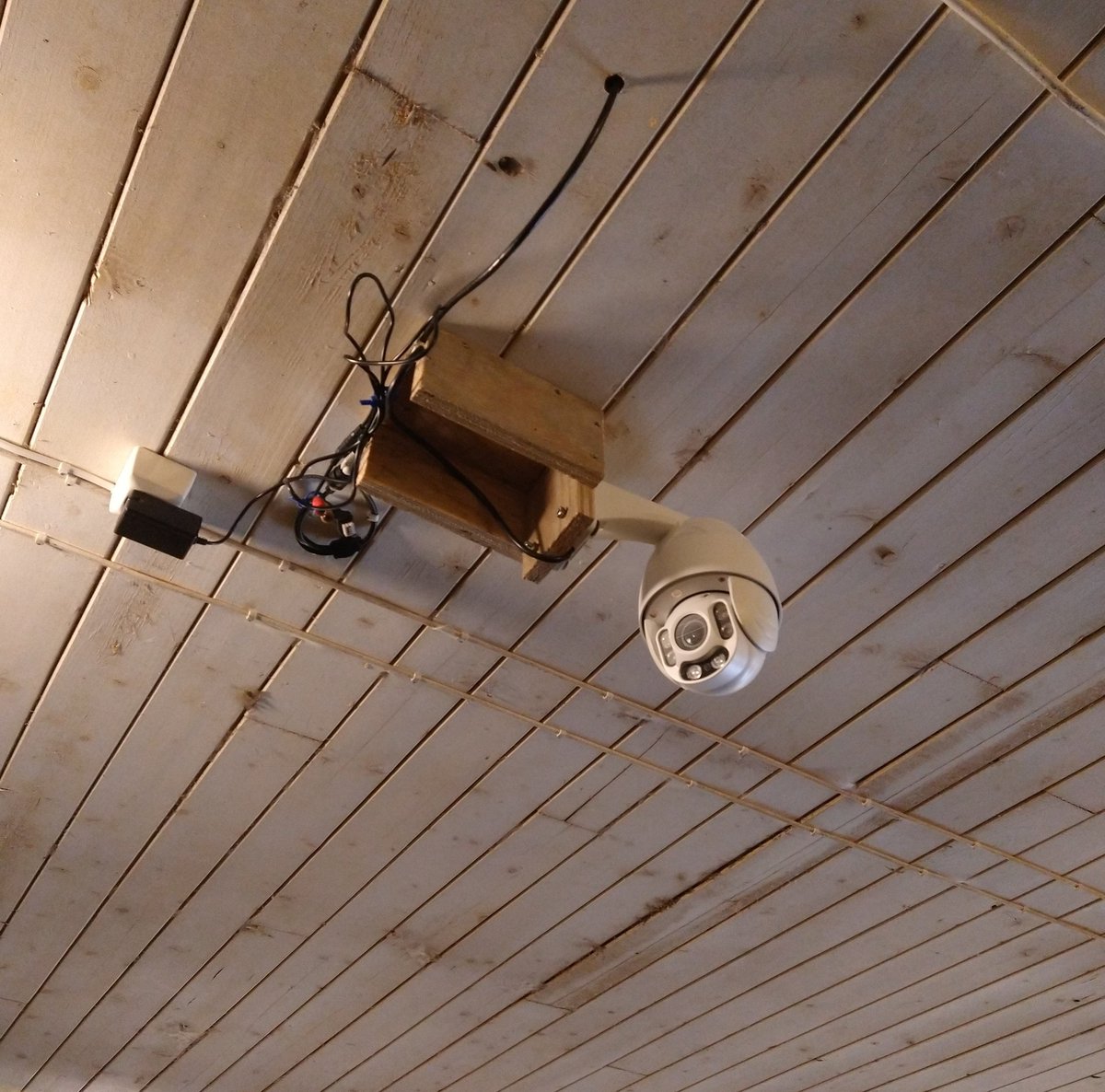 MTrosnavag's tweet image. Si alt skal vera online for tiå, så va det vell påtide sauene t gamlingen o følge utviklingen. #foscam