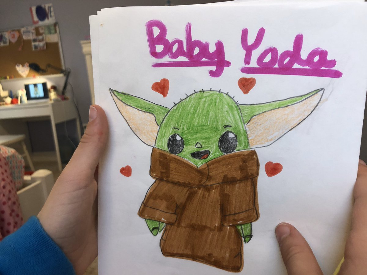 andreagal's tweet photo. @ArtsyMrsMinor @parmenterschool @OakStElementary And here’s hoping we can return to school as planned on May 4... #MayThe4thBeWithYou  #ParmenterFamily https://t.co/1eSCGQn15E