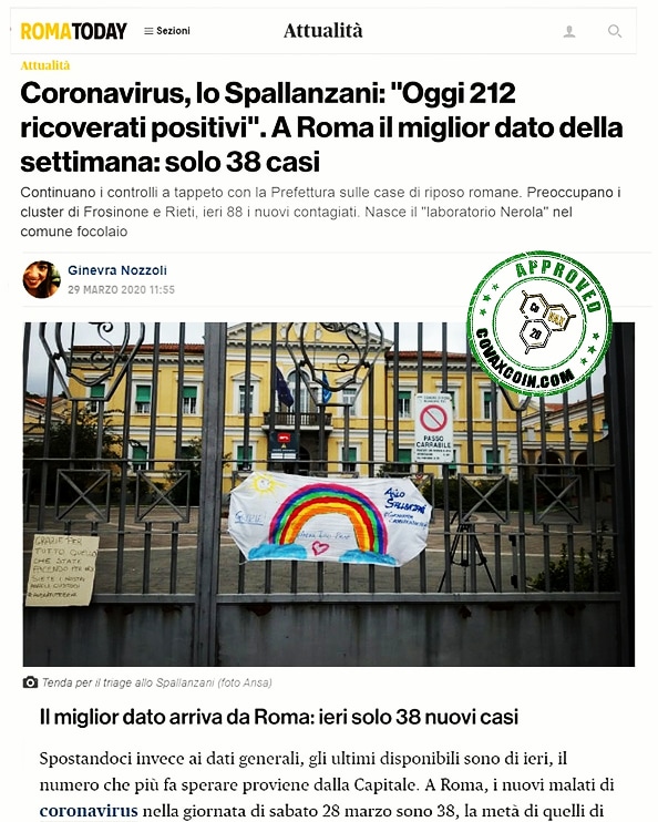 covax20's tweet image. covaxcoin.com #COVID19 
romatoday.it/attualita/coro…