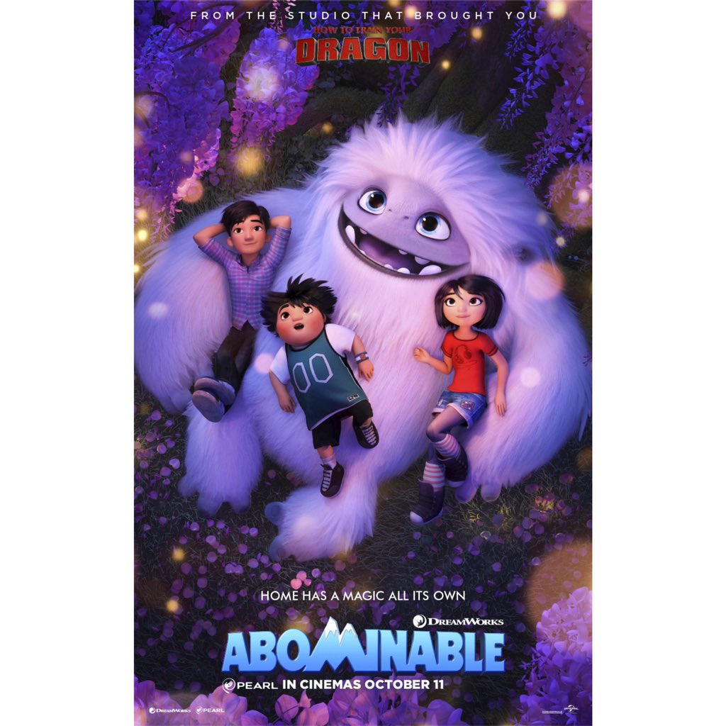 فلم abominable 2019 💗
الفلم جداً لطيف وجميل وممتع 😍 ، الاحداث بسيطه ولكن ابدعوا في المؤثرات البصريه اكيد راح تجذب الاطفال 👌🏻
..
الحلو في الفلم ياجماعه تقدرون تخلون اطفالكم يتابعونه وبكل امان خالي من المشاهد و الالفاظ وهذا احلى شي 😍👍🏻
#افلام_عائليه