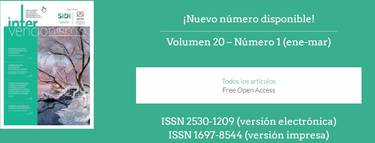 RevIntervenc's tweet photo. Último número (Enero-Marzo 2020) de @RevIntervenc disponible online de forma gratuita en https://t.co/fB8yjAdsdq #irad #interventionalradiology #spanishresearch #radialfirst #pelvicembolization @SIDISoc @SERVEISoc https://t.co/bj8Tb2qj5M