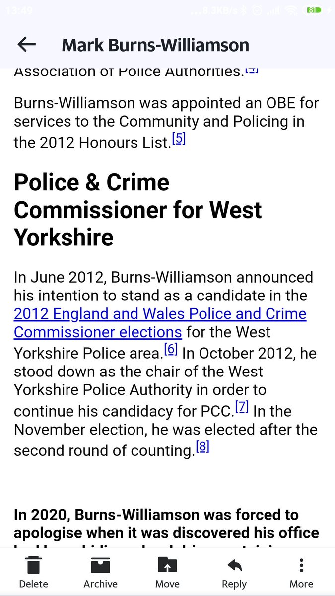 So who is Burns-Williamson and what went on during his watch and on his patch? Well, he was PCC, former chair of the West Yorkshire Police Authority and a local councillor. He was also on the board of the West Yorkshire Police Community Trust with, err, Taggart and Bettison!