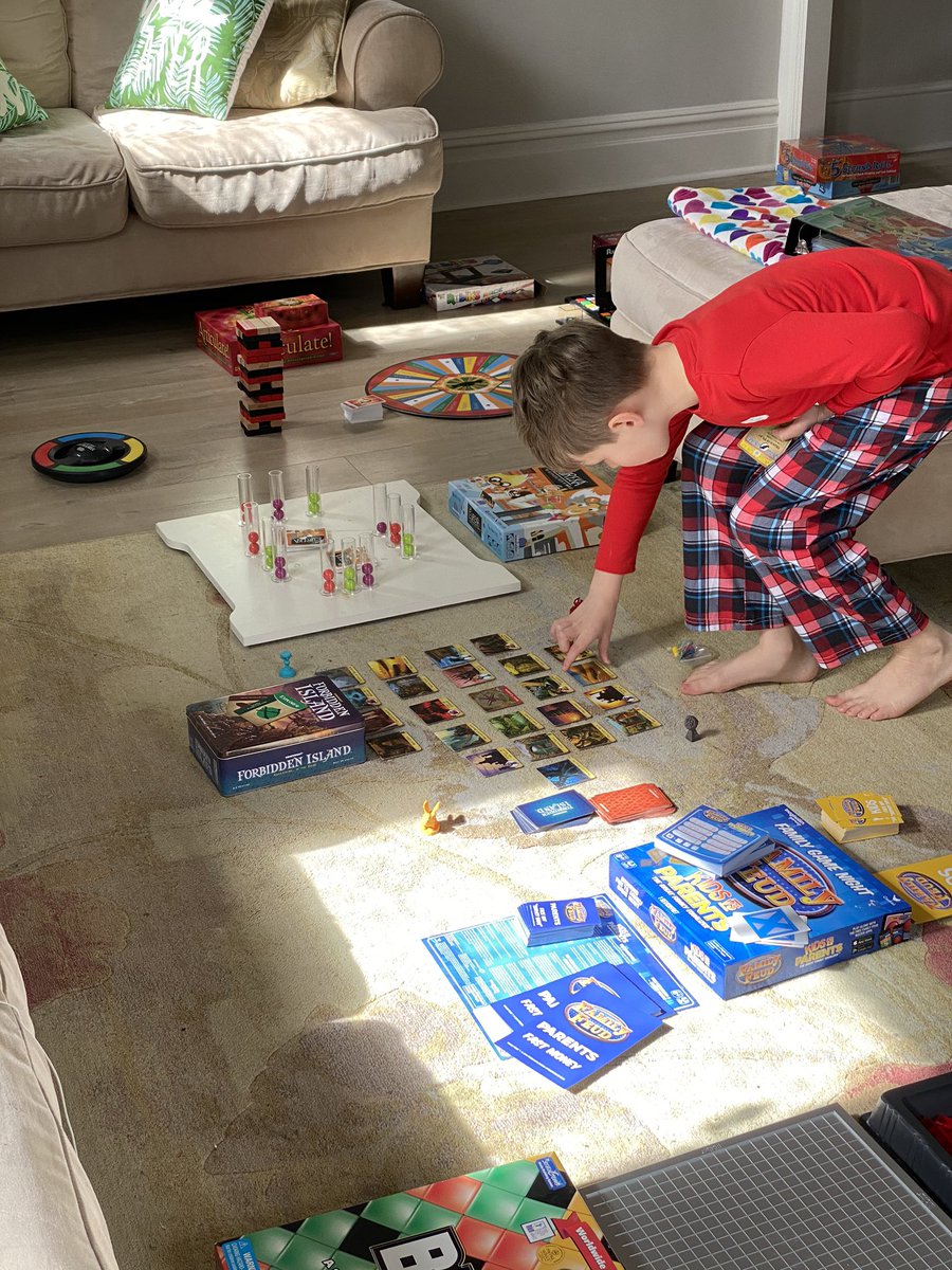 theAustring's tweet image. A bit overdue, but getting ready for #FamilyGameWeek.  

One at a time or all at once?