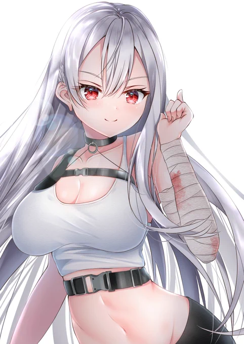 #上手い下手は別にして自分の絵柄のここが好き
大きいところ 
