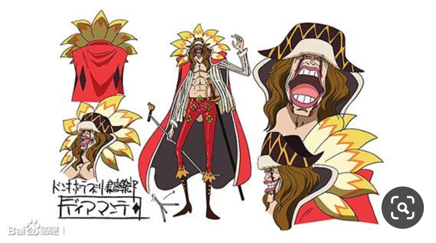 破壊 創造の神 シヴァ ドンキホーテファミリー設定画まとめ 最高幹部ディアマンテ 最高幹部トレーボル