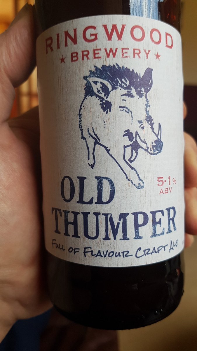 Garyhorner67's tweet photo. Gardening done. Cut the grass done. Think I deserve a treat.
@RingwoodBrewery #oldthumper #1stPintOfWeek https://t.co/gpqcMFhNqK