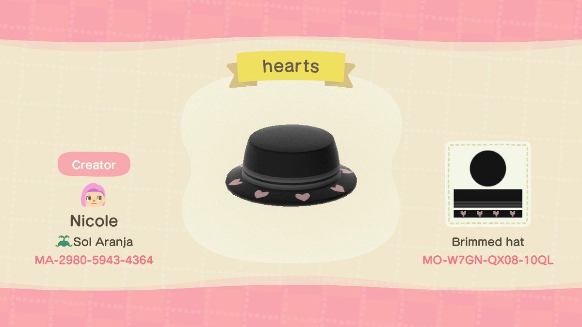 artsandnicole's tweet photo. I finally got the sisters shop and can post my designs!
Here's my skull dress and heart hat! C:
 #AnimalCrossing #ACNH #NintendoSwitch https://t.co/Ifell8aSzM