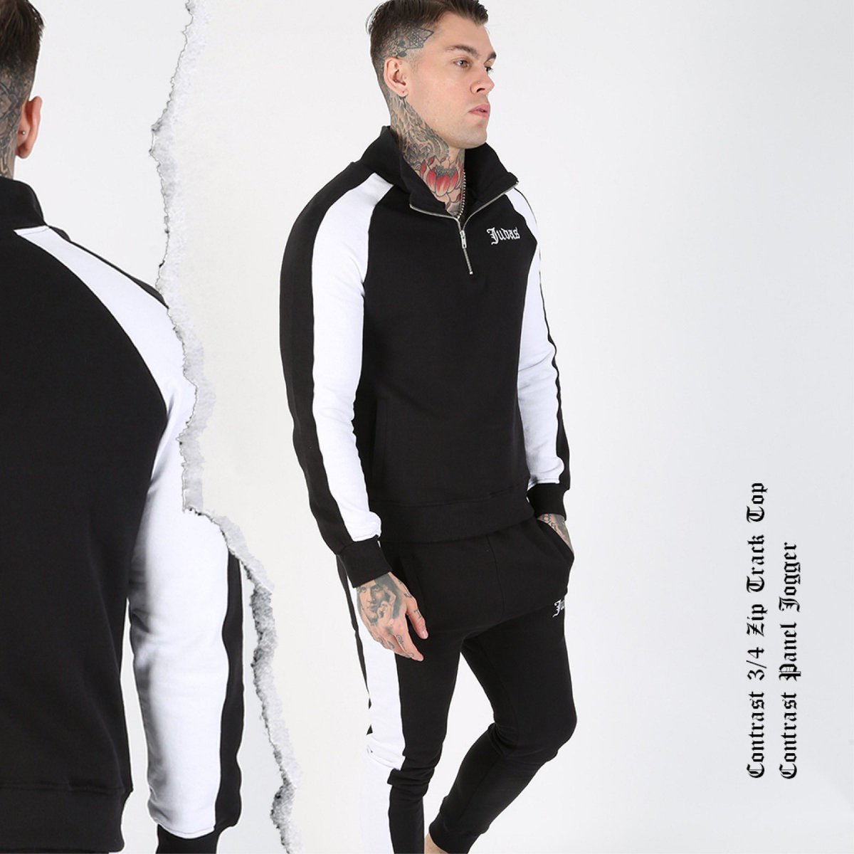JudasSinnedUK's tweet photo. The ultimate tracksuit for a lazy Sunday 🙏 Shop the Contra Track Top and matching Rush Joggers online now

https://t.co/XYIPUOXjb1 

#judassinned #stephenjames #tracksuit #FightTheSin https://t.co/pxAEwoQCjh
