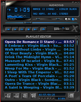 j_kouhi's tweet photo. I finally found a decent minimalistic audio player for #FreeBSD: multimedia/audacious

Probably the best alternative to the unmantained, yet legendary xmms. https://t.co/fSoIUUZDlD