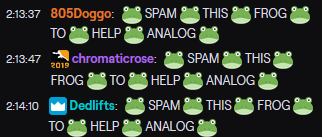 Val_Reckless's tweet photo. Now, we love all our players the same, but @Analog_Shift just has an easier name to rhyme. https://t.co/CwBVvzO0LV
