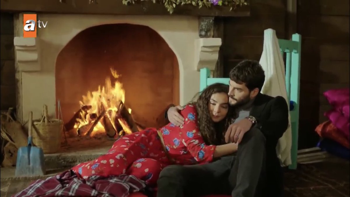 look at them all cuddly I’M SOFT  #Hercai  #ReyMir