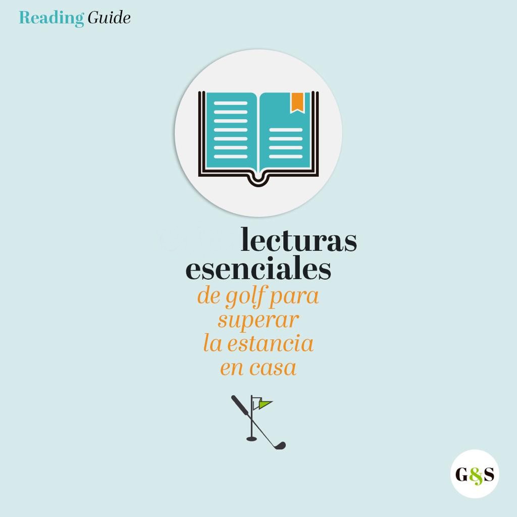GolfandSpaMag's tweet photo. #ReadingGuide Aprovéchate y aprovecha el tiempo de manera productiva, #QuédateEnCasa. Te mostramos estos títulos para que tu estancia en el hogar sea más llevadera, estos #libros son imprescindibles, si eres amante del #golf, te aseguramos que te fascinarán. #YoMeQuedoEnCasa https://t.co/FE9dfGUyYU