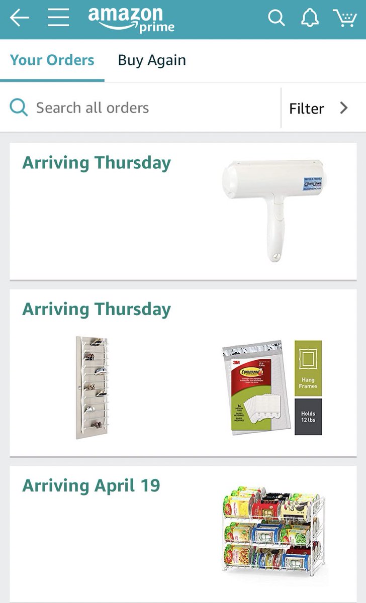 taylordjackson's tweet photo. I’m really taking this time off from work seriously to clean and organizing our house. Or I’m just entering the nesting phase. Either way, I’m excited and can’t wait for these to get here https://t.co/zANPRLY7rW